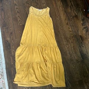 Gap tiered tank dress size M